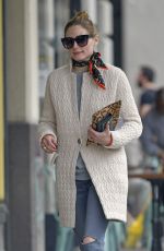 OLIVIA PALERMO Out in New York 04/16/2017