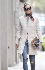 OLIVIA PALERMO Out in New York 04/16/2017
