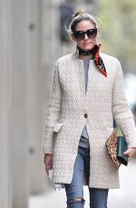 OLIVIA PALERMO Out in New York 04/16/2017