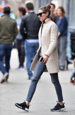OLIVIA PALERMO Out in New York 04/16/2017