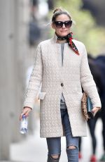 OLIVIA PALERMO Out in New York 04/16/2017