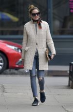 OLIVIA PALERMO Out in New York 04/16/2017