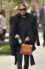 OLIVIA PALERMO Out in New York 04/17/2017