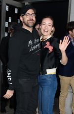 OLIVIA WILDE at In of Itself Opening Night on Broadway in New York 04/12/2017