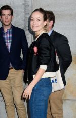 OLIVIA WILDE at In of Itself Opening Night on Broadway in New York 04/12/2017