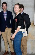 OLIVIA WILDE at In of Itself Opening Night on Broadway in New York 04/12/2017