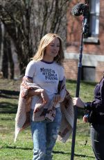 OLIVIA WILDE on the Set of Life Itself in New York 04/05/2017