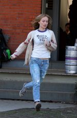 OLIVIA WILDE on the Set of Life Itself in New York 04/05/2017