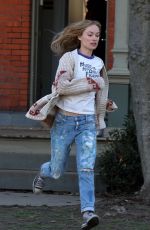 OLIVIA WILDE on the Set of Life Itself in New York 04/05/2017