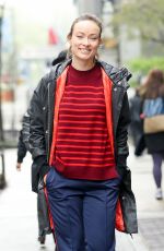 OLIVIA WILDE Out and About in New York 04/20/2017