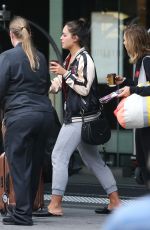 OLYMPIA VALANCE Leaves Her Hotel in Melbourne 04/24/2017