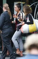 OLYMPIA VALANCE Leaves Her Hotel in Melbourne 04/24/2017