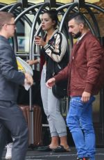 OLYMPIA VALANCE Leaves Her Hotel in Melbourne 04/24/2017