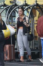 OLYMPIA VALANCE Leaves Her Hotel in Melbourne 04/24/2017