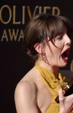 OPHELIA LOVIBOND at Olivier Awards in London 04/09/2017
