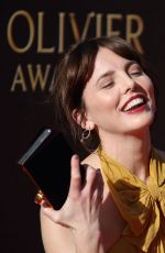 OPHELIA LOVIBOND at Olivier Awards in London 04/09/2017