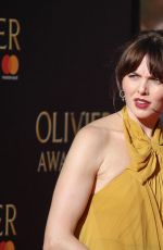 OPHELIA LOVIBOND at Olivier Awards in London 04/09/2017