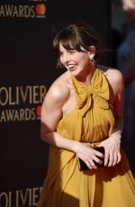 OPHELIA LOVIBOND at Olivier Awards in London 04/09/2017