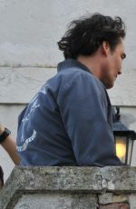 PAMELA ANDERSON and David LaChapelle Out in Venice 04/11/2017