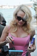 PAMELA ANDERSON and David LaChapelle Out in Venice 04/11/2017