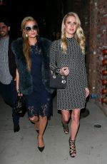 PARIS and NICKY HILTON at Tao Beauty & Essex in Hollywood 04/07/2017