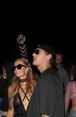 PARIS HILTON and Chris Zylka Night Out at 2017 Coachella Music Festival 04/15/2017