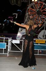 PARIS HILTON and Chris Zylka Night Out at 2017 Coachella Music Festival 04/15/2017