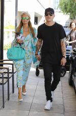 PARIS HILTON and Chris Zylka Out and About in Los Angeles 04/03/2017