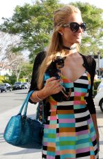PARIS HILTON and Chris Zylka Shopping at Barney
