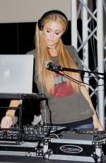 PARIS HILTON at DJ Set at Equinox in Los Angeles 04/12/2017