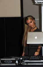 PARIS HILTON at DJ Set at Equinox in Los Angeles 04/12/2017