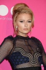 PARIS HILTON at Moca Gala Honoring Jeff Koons in Los Angeles 04/29/2017