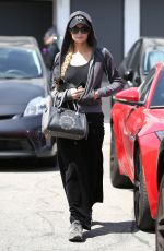 PARIS HILTON Out and About in Los Angeles 04/28/2017