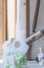 PARIS JACKSON at McDonald