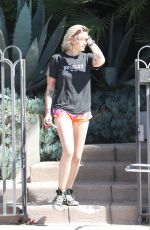 PARIS JACKSON on the Set of Black Dhalia House in Los Angeles 04/20/2017