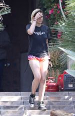 PARIS JACKSON on the Set of Black Dhalia House in Los Angeles 04/20/2017