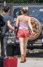 PARIS JACKSON on the Set of Untitled Nash Edgerton Project in Los Angeles 04/24/2017