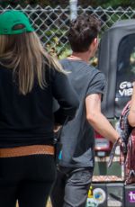 PARIS JACKSON on the Set of Untitled Nash Edgerton Project in Los Angeles 04/24/2017