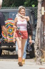 PARIS JACKSON on the Set of Untitled Nash Edgerton Project in Los Angeles 04/24/2017