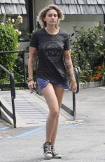 PARIS JACKSON Out in Los Angeles 04/25/2017
