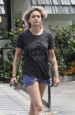 PARIS JACKSON Out in Los Angeles 04/25/2017