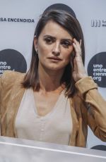 PENELOPE CRUZ Presents Leukemia Research Grant in Madrid 04/24/2017