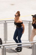 PERRIE EDWARDS and JESY NELSON outside of Sow Arena in Miami 04/14/2017