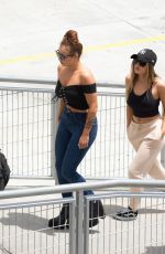 PERRIE EDWARDS and JESY NELSON outside of Sow Arena in Miami 04/14/2017