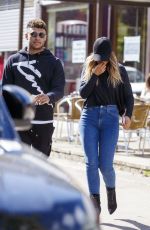 PERRIE EDWARDS Out and About in London 04/19/2017