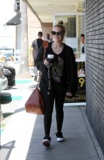 PETA MURGATROYD Arrives at a DWTS Studio in Los Angeles 04/05/2017