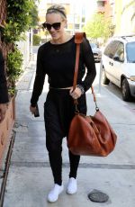 PETA MURGATROYD Arrives at DWTS Rehersal in Los Angeles 04/18/2017