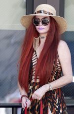 PHOEBE PRICE Out and About in Beverly Hills 04/20/2017