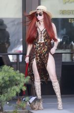 PHOEBE PRICE Out and About in Beverly Hills 04/20/2017