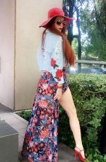 PHOEBE PRICE Out in Beverly Hills  04/24/2017